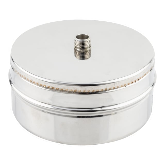 TAPA PARED DOBLE Ø125MM INOX 304 