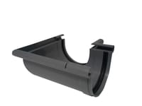 ESQUINA CANALÓN DOBLE VOLUTA GRIS - 1