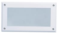 EMPOTRABLE WALL CUADRADO PLASTICO BLANCO - 1
