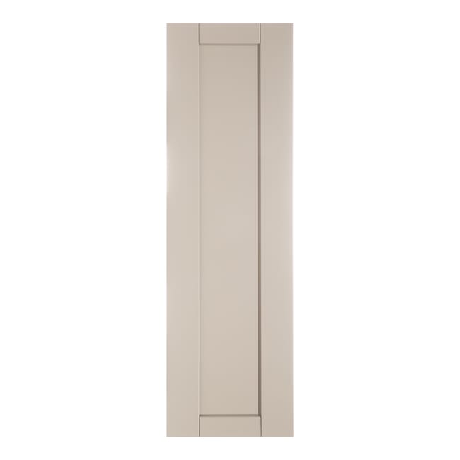 PUERTA PARA MUEBLE DE COCINA MENORCA GRIS CLARO MATE MDF 90X30CM - 1