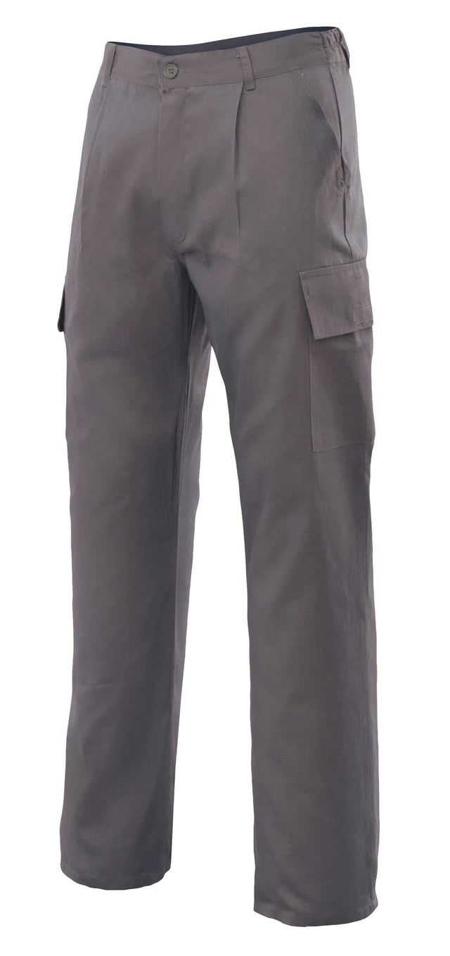 PANTALON MULTIBOLSILLOS BASICO GRIS TALLA 54 VELILLA 31601