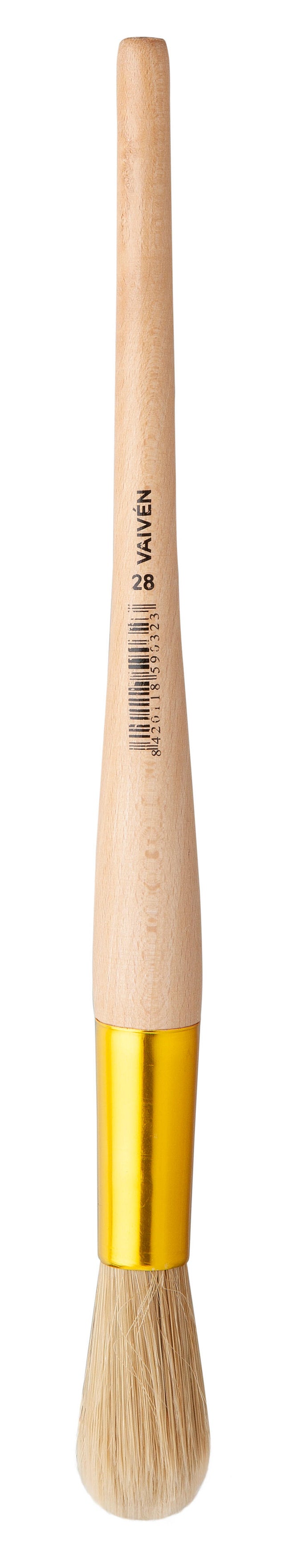 PINCEL REDONDO CERDA NATURAL Nº28