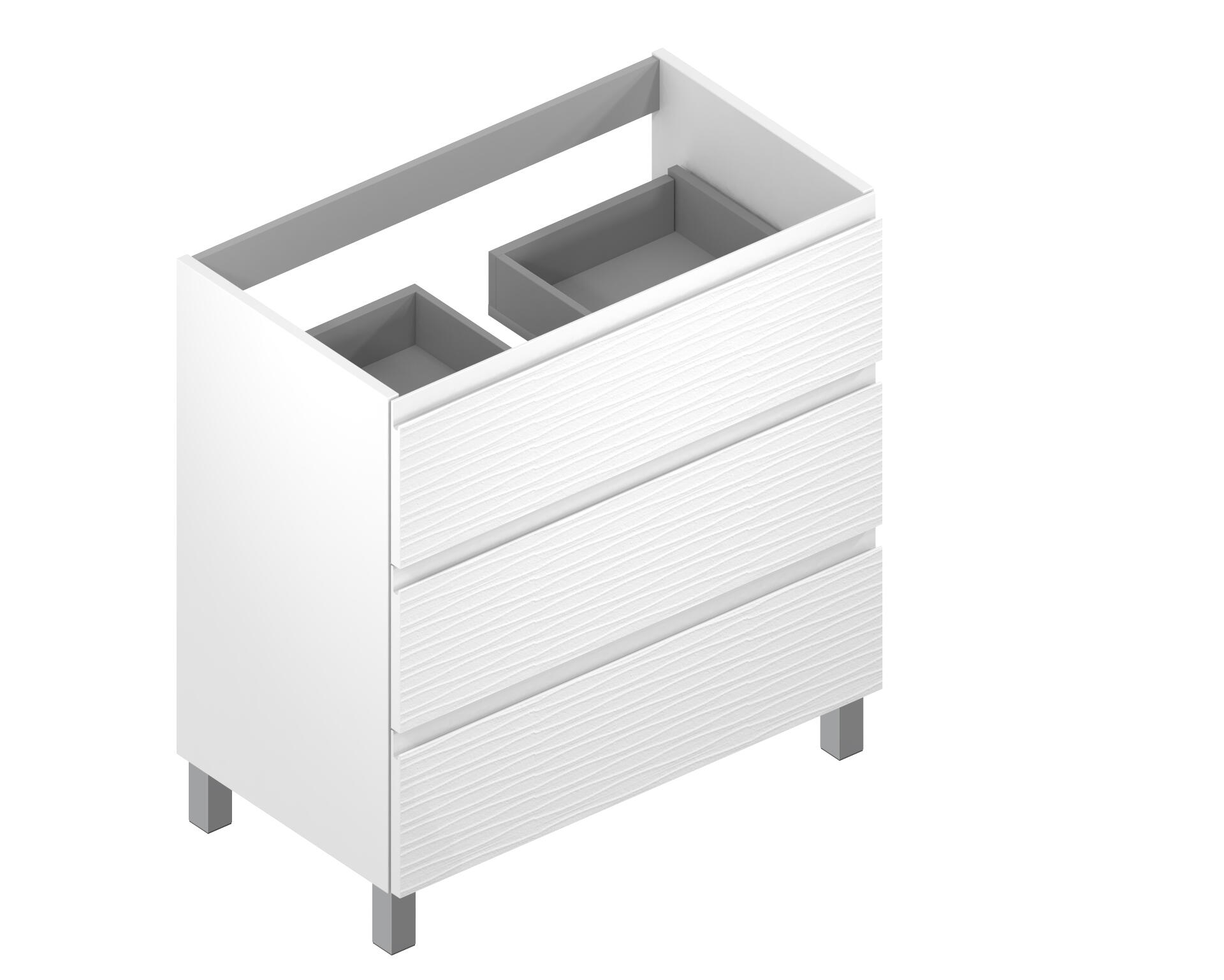 MUEBLE DE BAÑO NOVA  BLANCO 60X45CM - 2