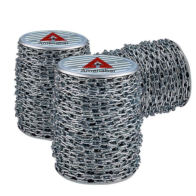 CADENA ZINCADA  6 MM. AMENABAR 1M
