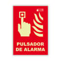SEÑAL FOTOLUMINISCENTE ALARMA 1UD - 1