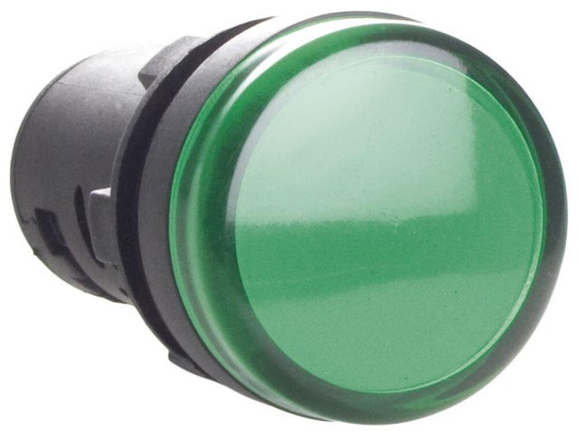 INDICADOR LUMINOSO DE LED VERDE