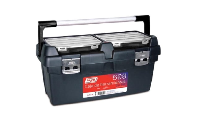 CAJA HERRAMIENTAS PLASTICO 60X30.5X29.5CM TAYG