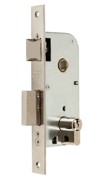 CERRADURA DE EMBUTIR  35MM NIQUELADA MOD 1301 MCM - 1