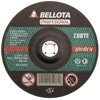 DISCO AMOLADORA CORTE PIEDRA 230MM BELLOTA - 1