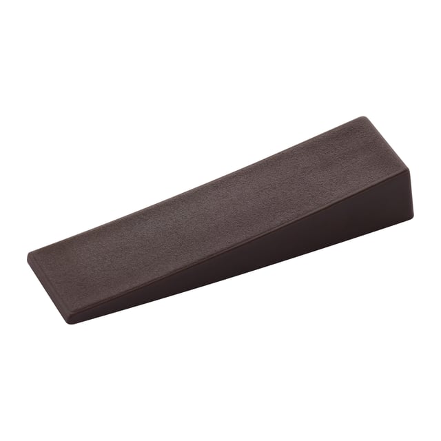 CUÑAS DE PLASTICO TOPE DE PUERTA MARRON 3012 INOFIX. 3 UDS