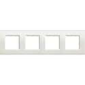 MARCO CUADRUPLE SERIE LIVING BLANCO - 1