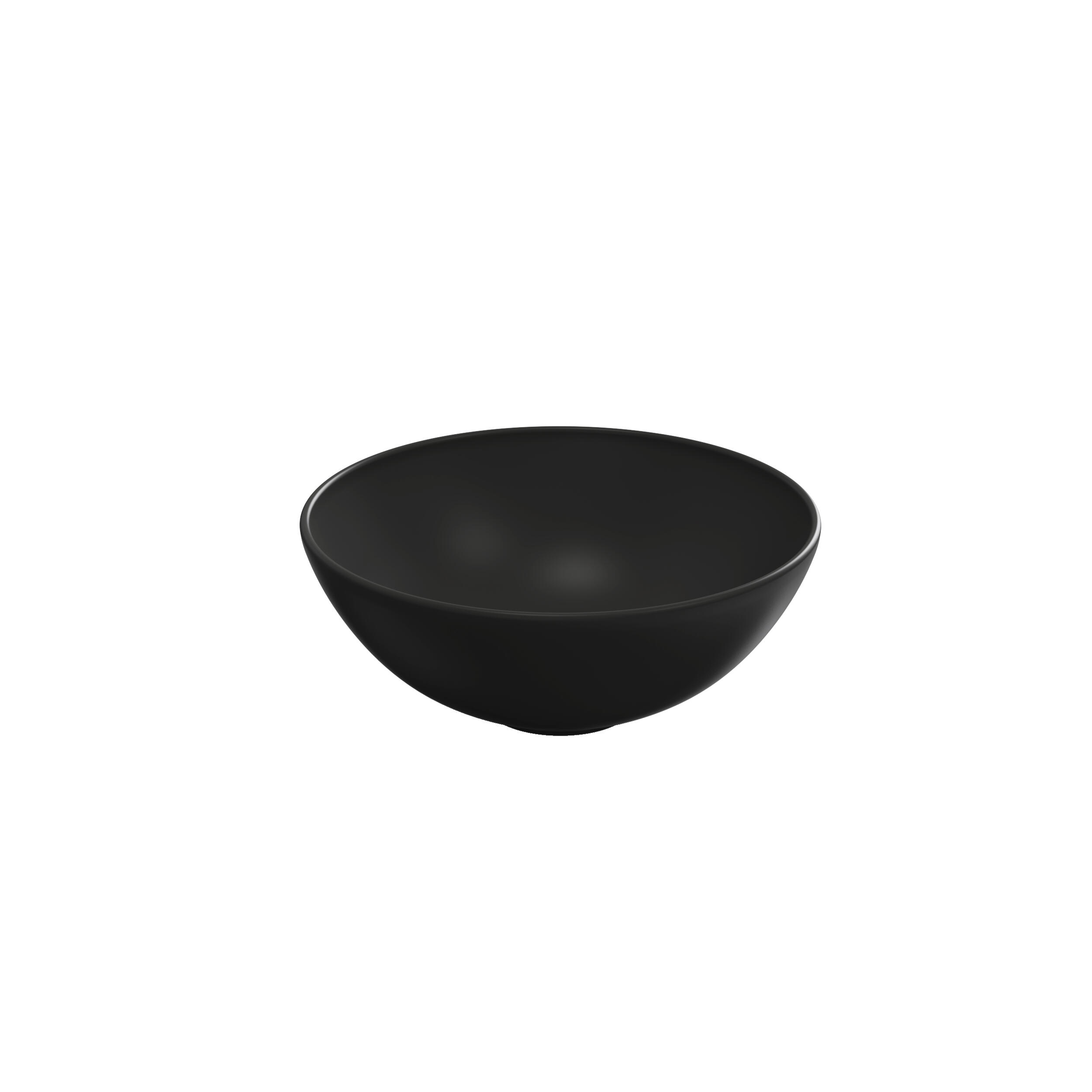 LAVABO SOBREPONER BOL 36CM NEGRO MATE - 2