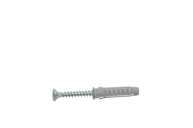TACO NYLON EXPANSION  SX  12 X 60 MM CON TORNILLO FISCHER. 6 UDS