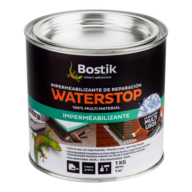 IMPERMEABILIZANTE MS WATERSTOP 1 KG NEGRO