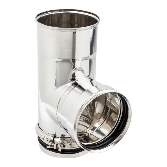 TE INOXIDABLE PARED SIMPLE 150MM - 1