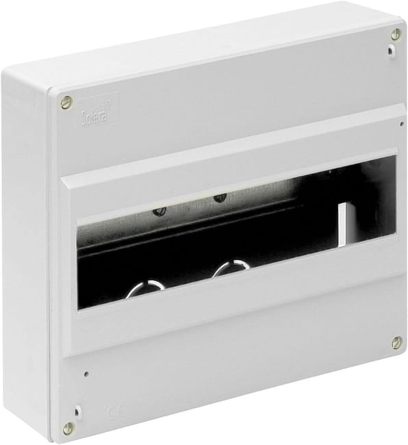 CUADRO ELÉCTRICO PARA SUPERFICIE EN VIVIENDA DE 12 ELEMENTOS IP40 SOLERA - 1