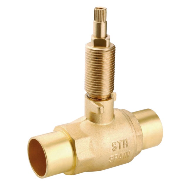 VÁLVULA ESFERA EMPOTRAR SOLDAR Ø18MM KANSAS