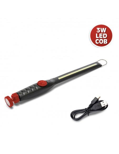 PORTAITL DE TALLER 3W RECARGABLE CON BASE GIRATORIA