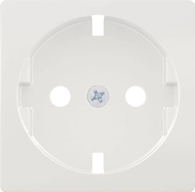 TAPA SCHUKO REHABITAT BLANCO - 1