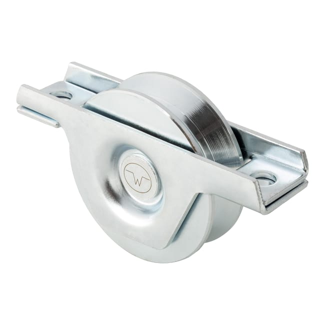 RUEDA SOPORTE SOBREPONER 80 MM. PARA PERFIL V PUERTA CORREDERA   - 1