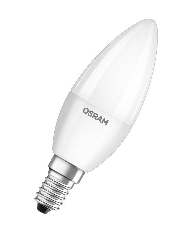 4 BOMBILLA LED VELA E14 470LM 5W  LUZ CALIDA