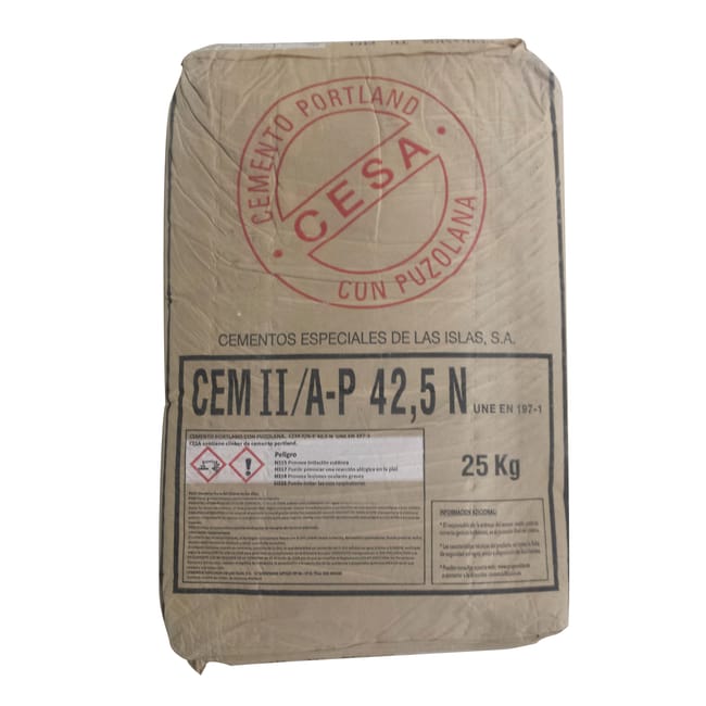 CEMENTO GRIS CESA 42,5R 25 KG - 1