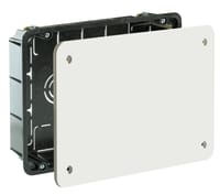 CAJA DE REGISTRO ELÉCTRICO 300X200X60MM PARA EMPOTRAR CON TAPA DE TORNILLO - 1