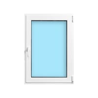VENTANA ALUMINIO OSCILOBATIENTE BLANCA 70X100CM - 1