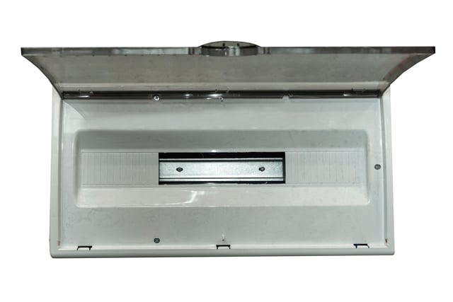 CUADRO EMPOTRAR PARA TABIQUES HUECOS 28 MODULOS PUERTA BLANCA