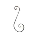 PERFIL HIERRO RIZO EN FORMA DE S 110X270MM - 1