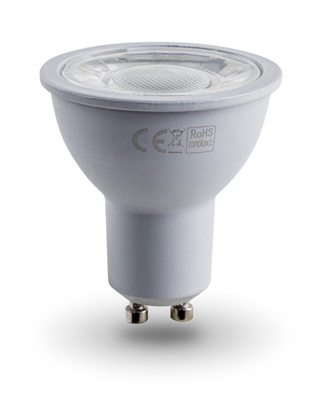 BOMBILLA LED DICROICA GU10 525LM 5W LUZ CALIDA 60º