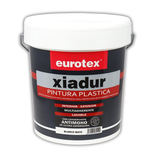 PINTURA PLASTICA BLANCA MATE 15L XIADUR - 1