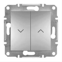 INTERRUPTOR PERSIANA SERIE ASFORA ALUMINIO - 1