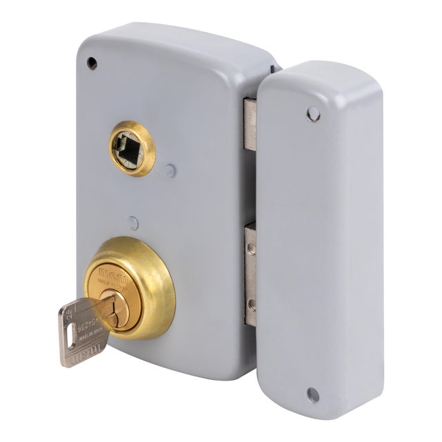 CERRADURA SOBREPONER 60  MM. 2556BP PINTADA IZQUIERDA MCM 