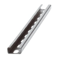 GUÍA CARRIL PERFORADA CINCADA 20X10X1X2000MM - 1