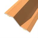PERFIL TRANSICIÓN SUELO DESNIVEL ADHESIVO ACERO CEREZO 166CM - 1