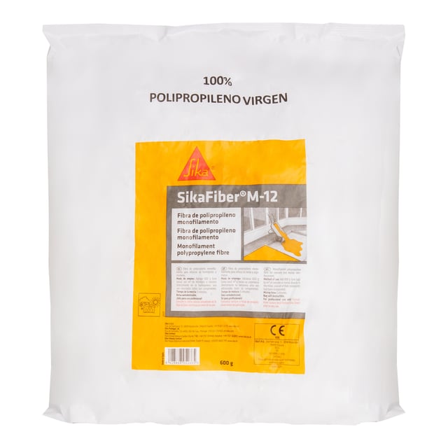 FIBRAS PARA ARGAMASSA SIKAFIBER M12 600GR