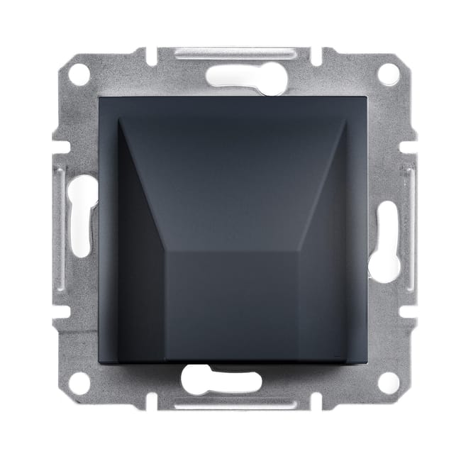 SALIDA CABLES SERIE ASFORA ANTRACITA - 1