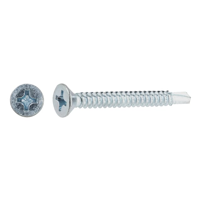 TORNILLOS ROSCA CHAPA PARA METAL CINCADOS 5,5X50MM. 250UDS