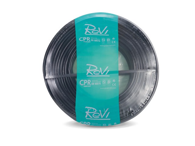 CABLE ELÉCTRICO RV-K 2X1.5MM2 NEGRO 100M