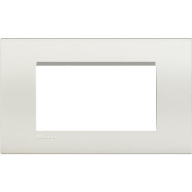MARCO 4 MODULOS CAJA RECTANGULAR SERIE LIVING BLANCO
