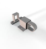 CIERRE VENTANA GOLPETE ALUMINIO BLANCO - 1