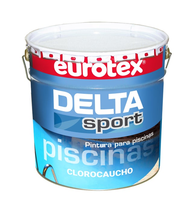 PINTURA PISCINA AL CLOROCAUCHO DELTA 15L AZUL
