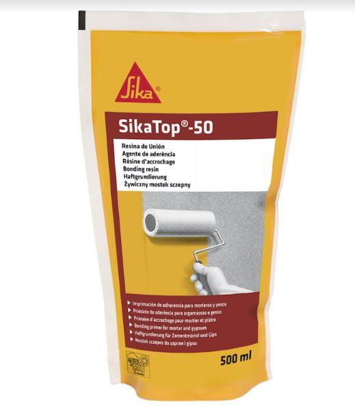 IMPRIMACIÓN DE ADHERENCIA SIKATOP-50 RESINA DE UNIÓN 0,5 L - 1