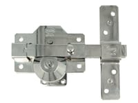 CERROJO PUERTA DE SEGURIDAD ANTIBUMPING PARA INTERIOR Y EXTERIOR CROMADO 5 LLAVES AMIG - 1