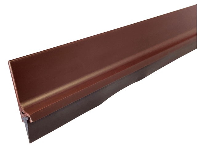 BURLETE AUTOADHESIVO PUERTA MARRÓN 1M PVC EXTERIOR BURCASA