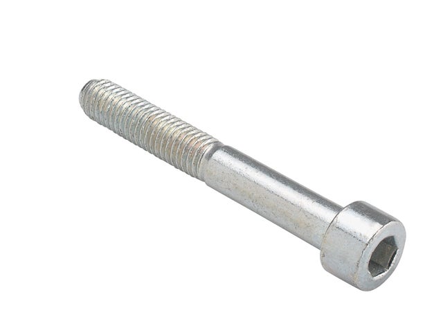 TORNILLOS DE MÉTRICA PARA METAL CINCADOS 8X40MM. 100UDS