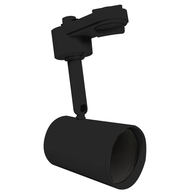 FOCO DE CARRIL MONOFÁSICO NEGRO