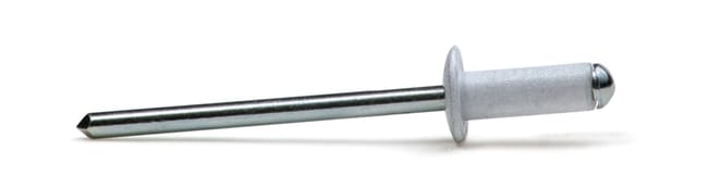 REMACHES ALUMINIO Y ACERO BLANCO 4 X 10  MM BRALO. 50 UDS - 1