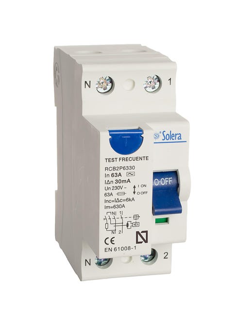 DIFERENCIAL 2P 63A 30MA SOLERA - 1
